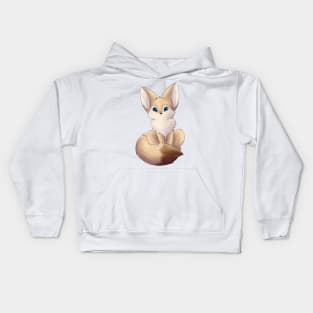 Chibi Fennec Fox Kids Hoodie